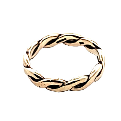9ct Gold Braided Band Ring – 3.74g - Money Maker 