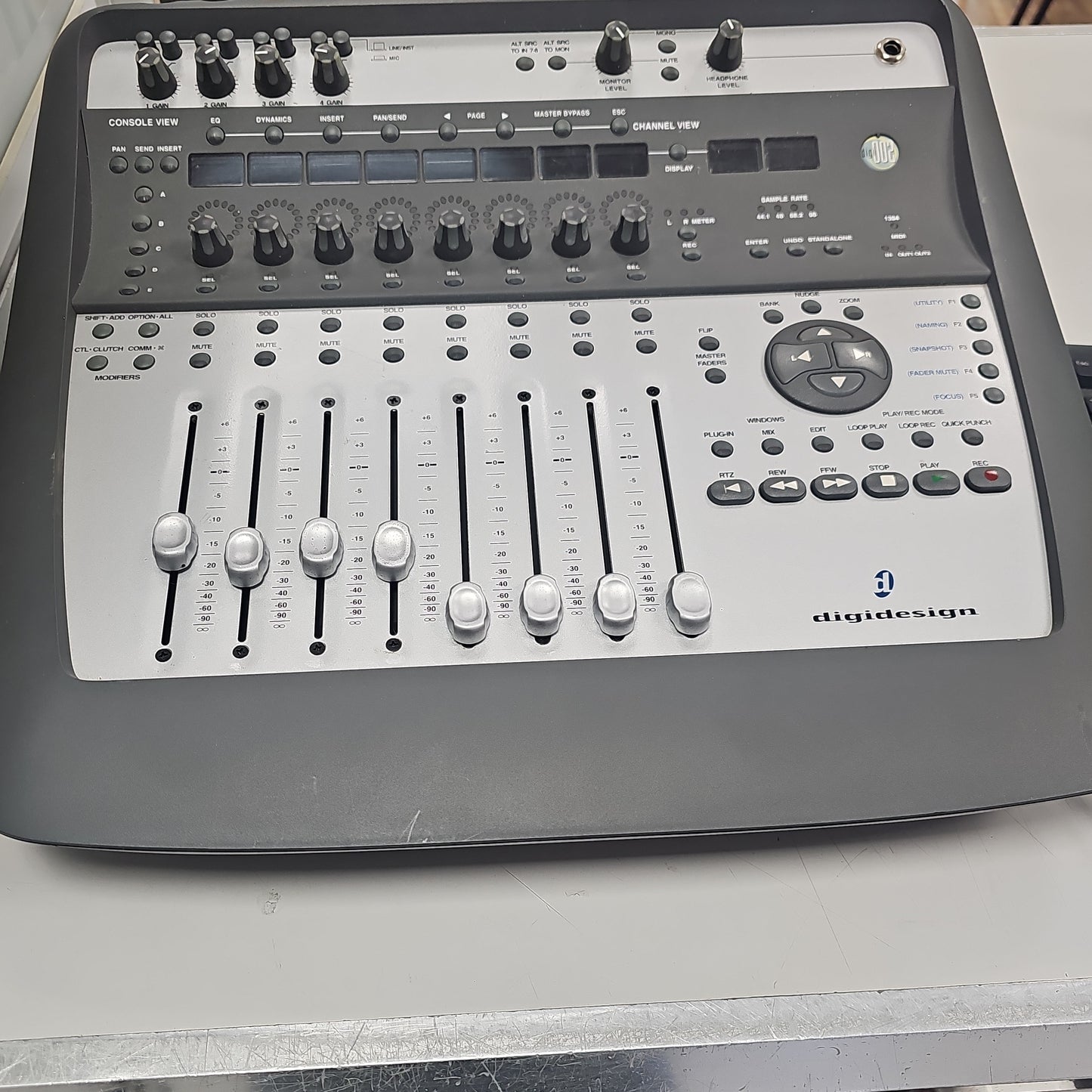 Digidesign Digi 002 Rack Mixer Control Surface FireWire Audio Interface