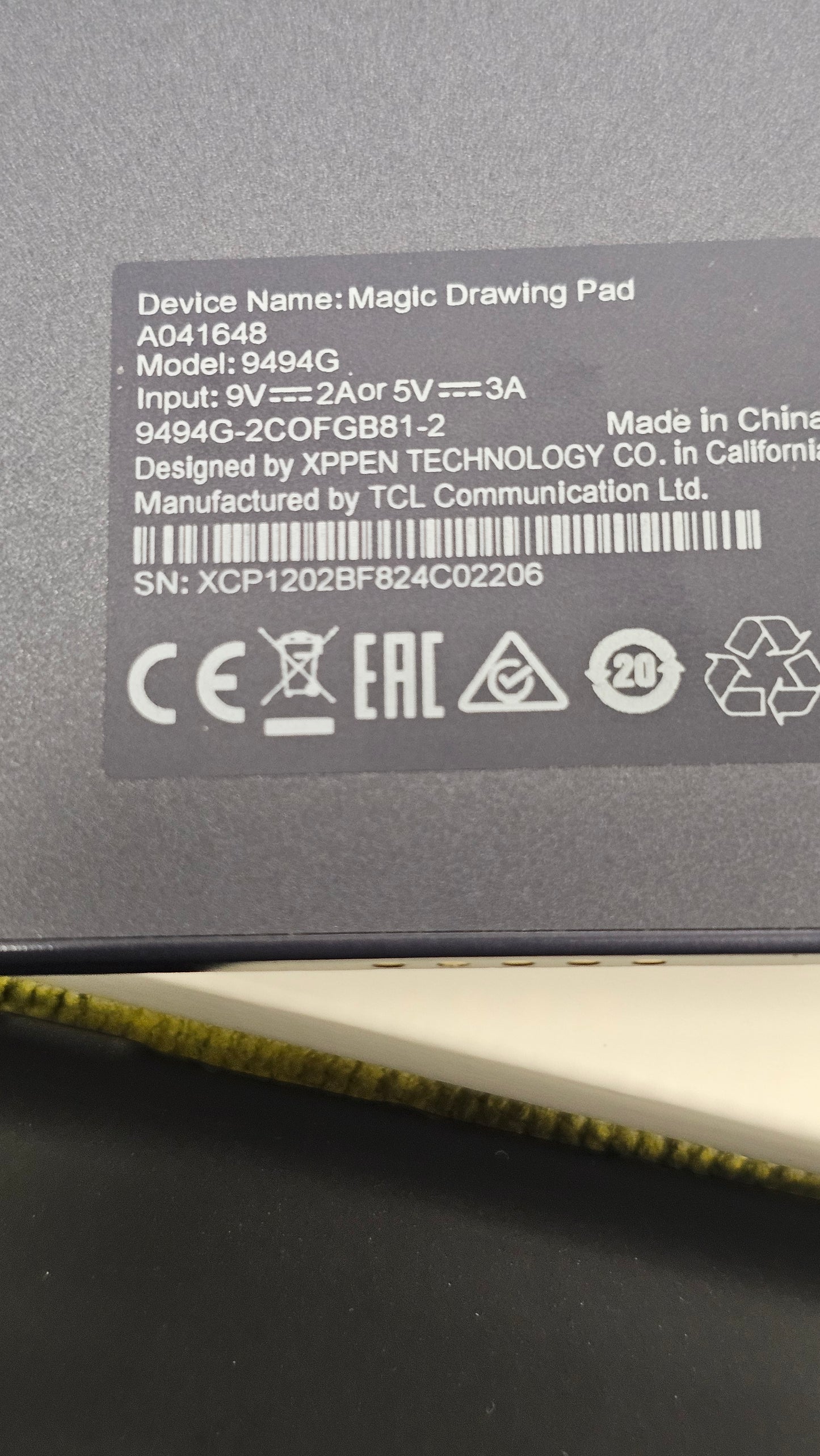 XP-Pen Magic Drawing Pad 12.2"  Navy Blue 256GB, 8GB RAM  Boxed