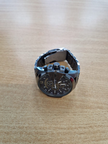 Diesel Men's Mega Chief DZ4329 Watch Boxed with Spare Links – 12 Month Warranty - Money Maker 