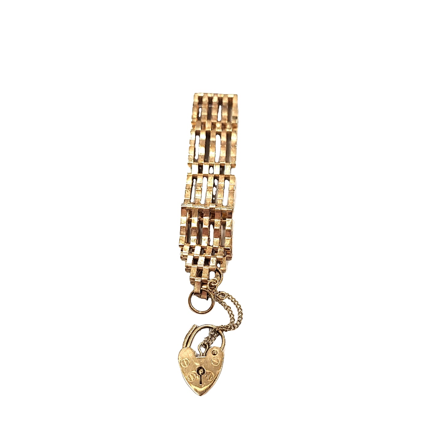 9ct Gold Gate Bracelet