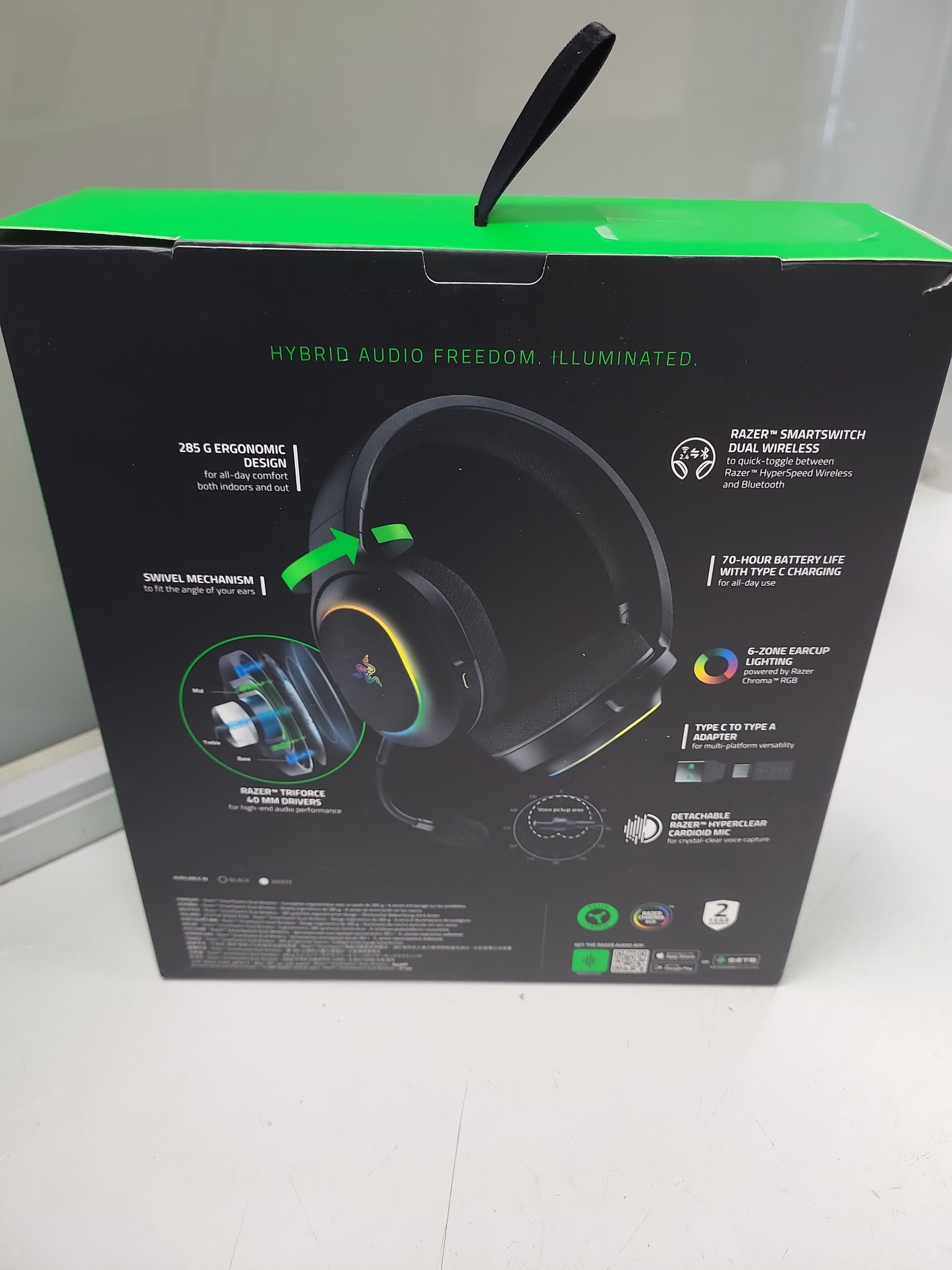Razer Barracuda X Chroma Wireless Gaming Headset – Boxed