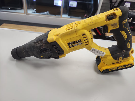 DeWalt DCH033 18V XR Brushless SDS+ Rotary Hammer Drill with 2.0Ah Battery
