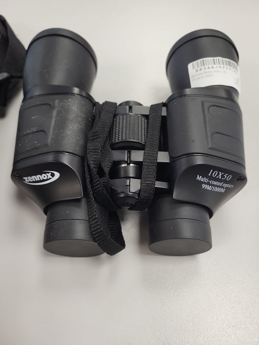 Zennox 10x50 Binoculars Multi Coated Optics With Case And Caps