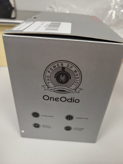 OneOdio Fusion A71 DJ Headphones – Wired Over-Ear Studio Monitor – Hi-Res Audio – Black/Red