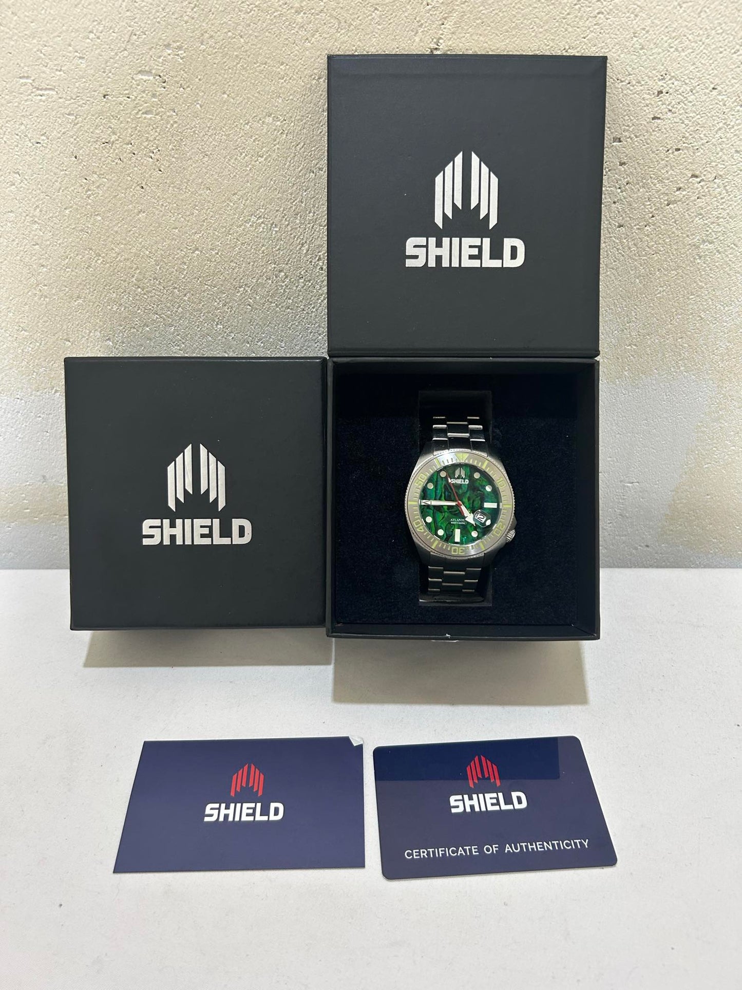 Shield Atlantis Automatic Men's Diver Watch Boxed