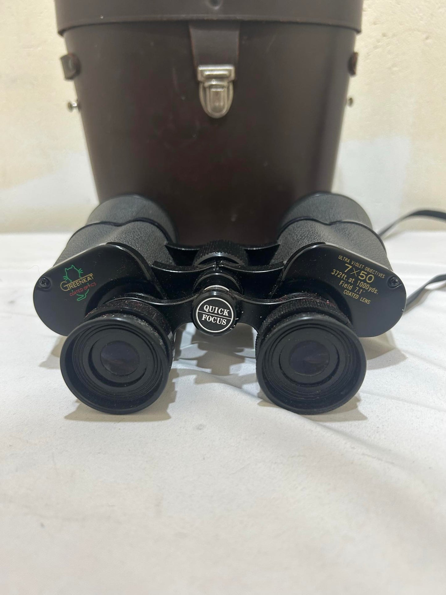 Vintage GreenKat 7x50 Binoculars with case