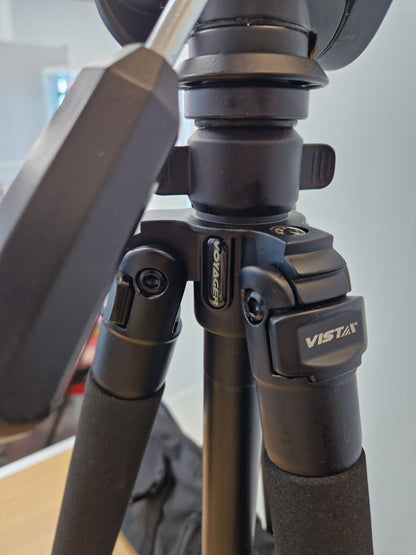 Vista Tripod with FZ10 Mount, Plate, Bag & Dual Handles – 12m Warranty