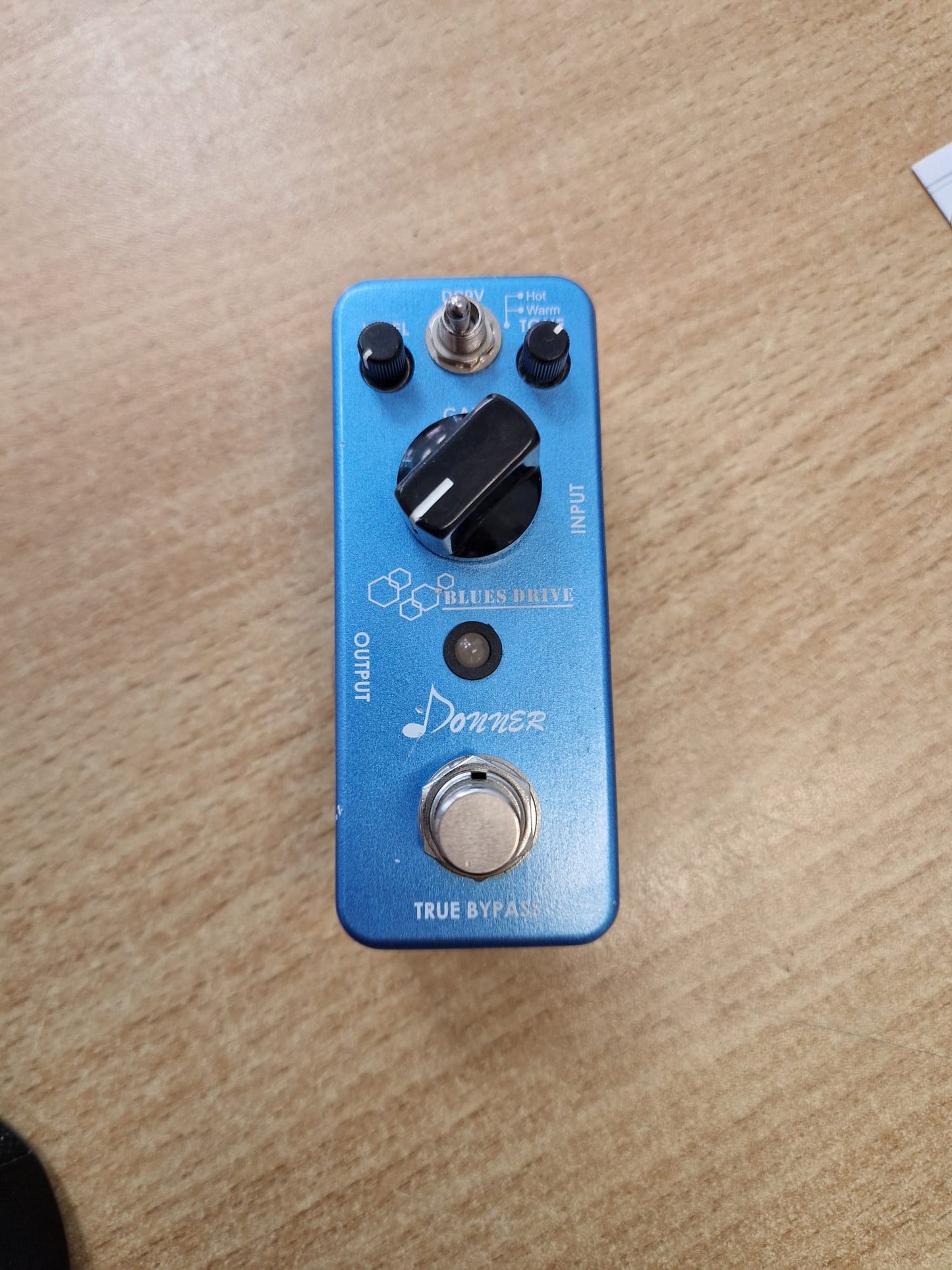 Donner Blues Drive Mini Guitar Pedal Boxed – 12m Warranty