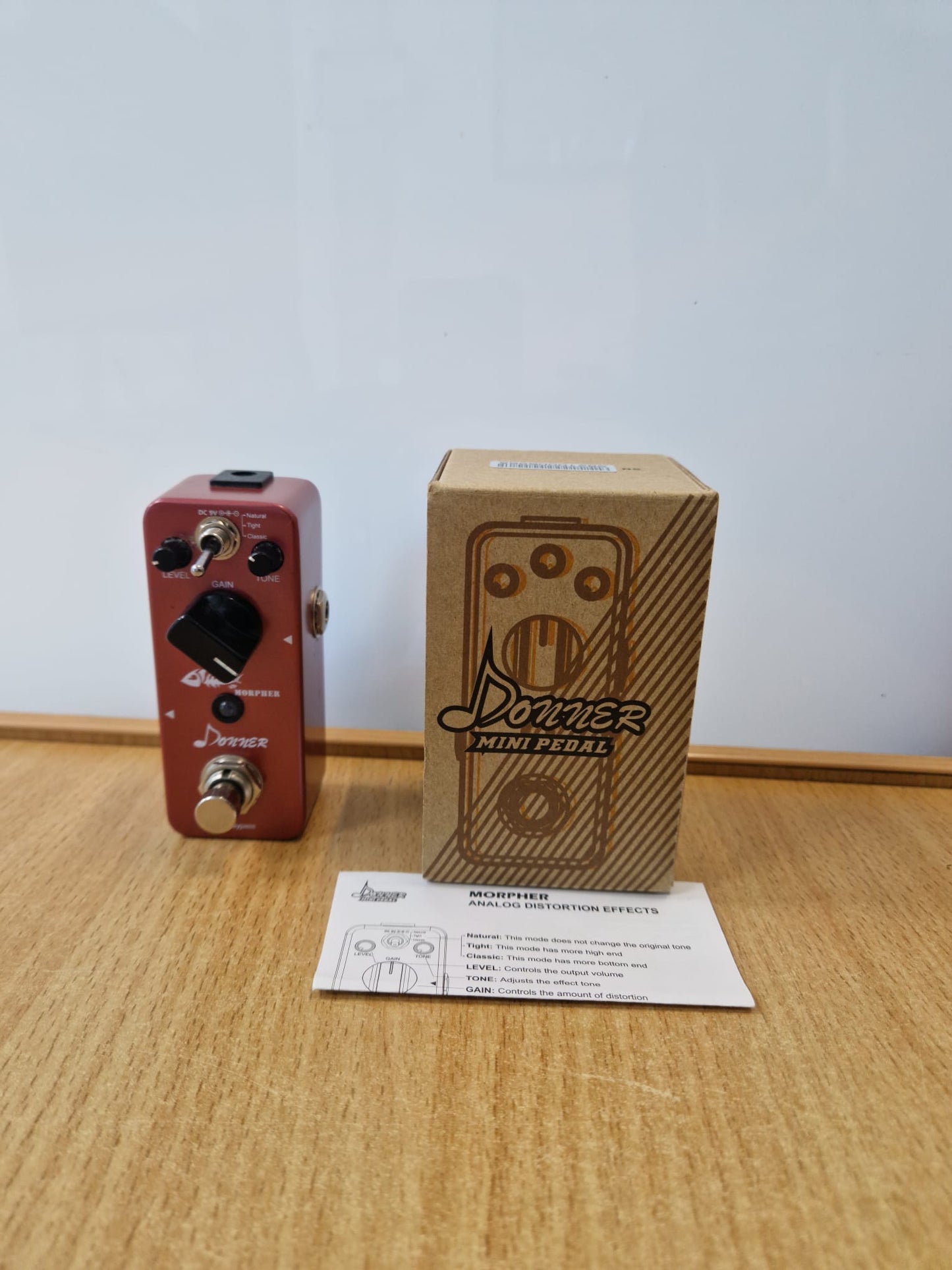 Donner Morpher Distortion Pedal Boxed with Instructions – 12m Warranty