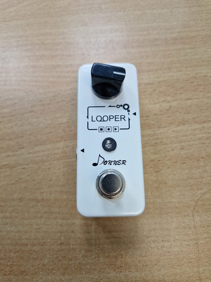 Donner Mini Looper Pedal Boxed with Instructions – 12m Warranty