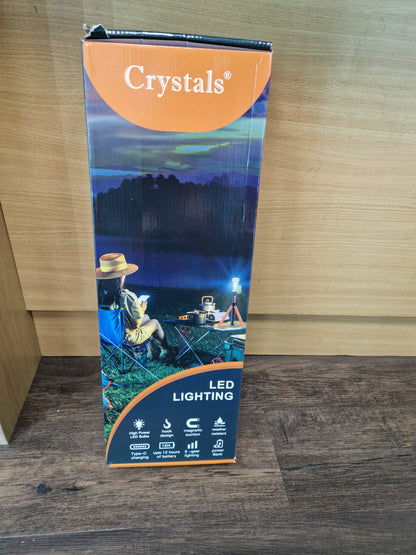 Multifunction Work & Camping LED Light with Tripod – 12m Warranty