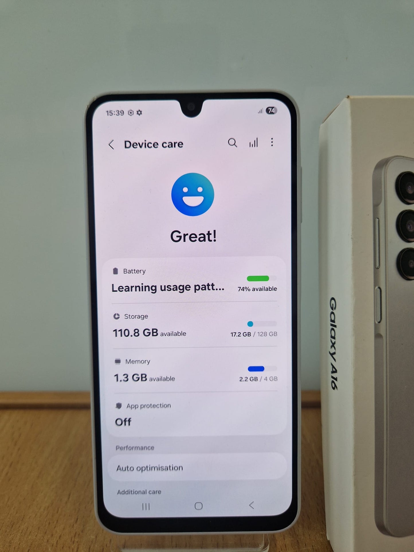 Samsung A16 128GB 4G Unlocked – Boxed – Good Condition – 12m Warranty