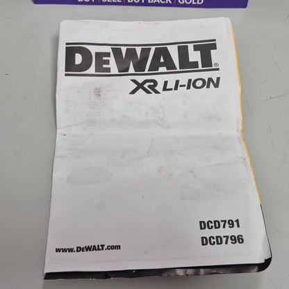 DEWALT DRILL DC275, 2XBATTS AND CHARGER