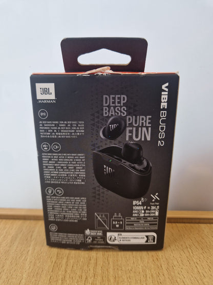 JBL Vibe Buds 2 True Wireless Earbuds - Boxed - 12M Warranty