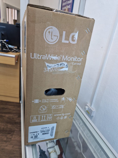 LG 34WR50QK 34" Curved Ultrawide Monitor – Brand New & Factory Sealed