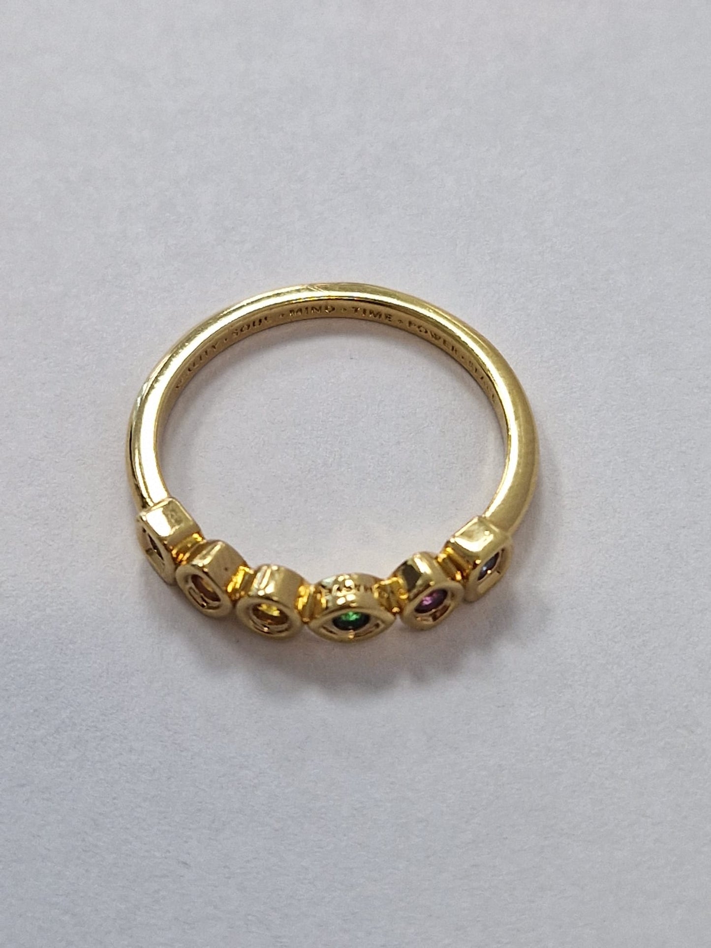 Pandora Infinity Stone Ring 14K Plated Size 60 – Boxed – 12m Warranty