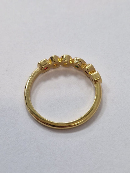 Pandora Infinity Stone Ring 14K Plated Size 60 – Boxed – 12m Warranty