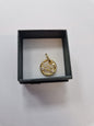Pandora Leo Zodiac Dangle Charm 14K Gold Plated – Excellent Cond – 12m Wty