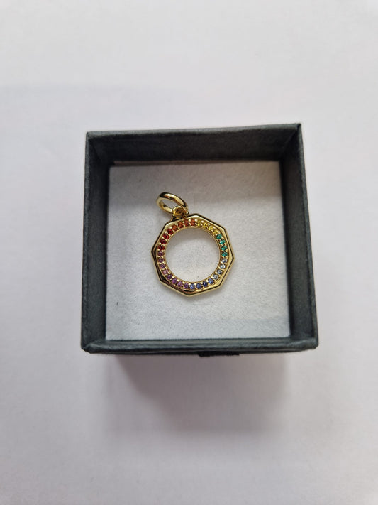 Pandora ME Rainbow Medallion Charm – Excellent Cond – 12m Wty