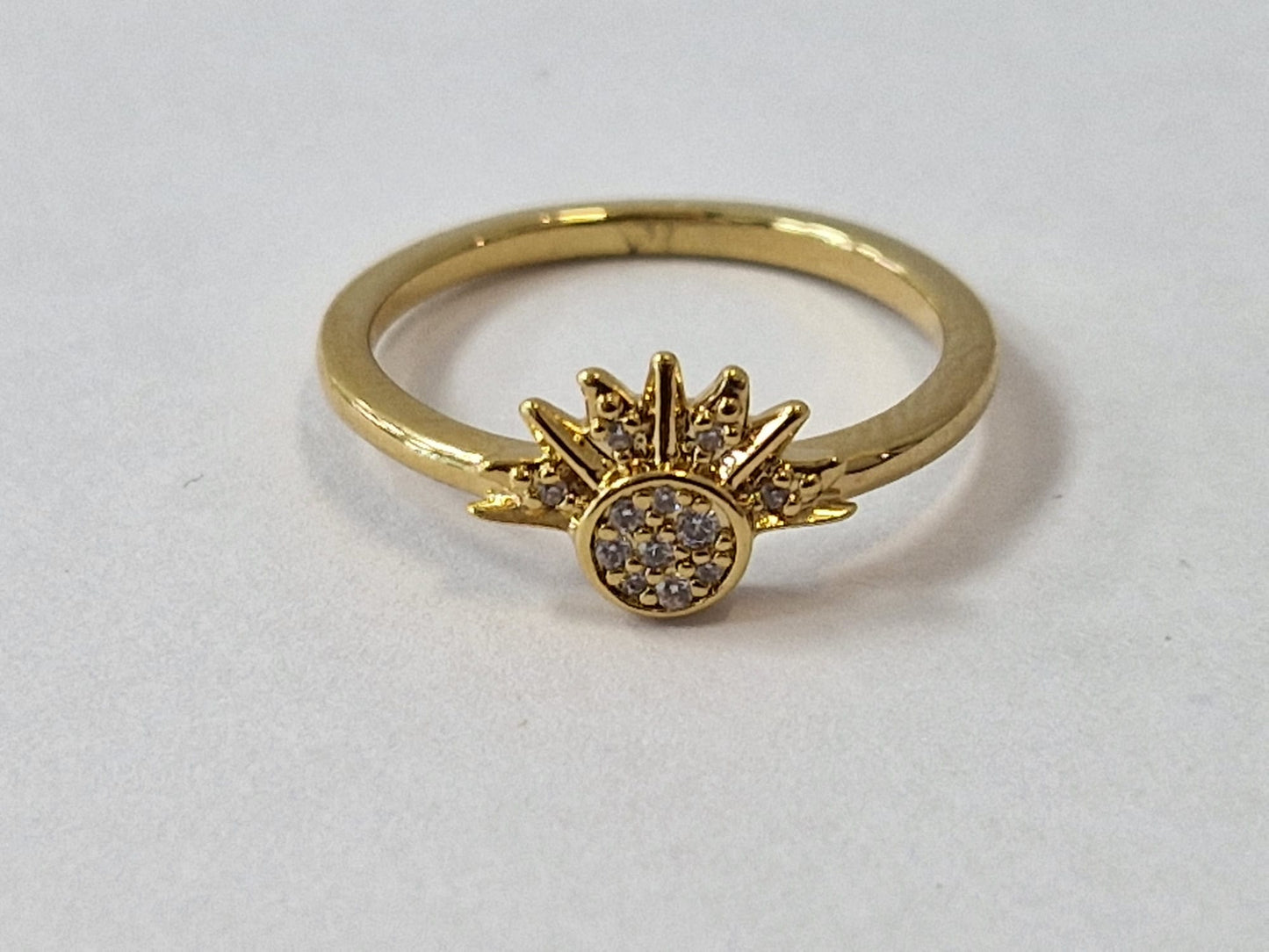 Pandora Sparkling Sun Ring - Size 52