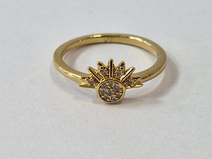 Pandora Sparkling Sun Ring - Size 52