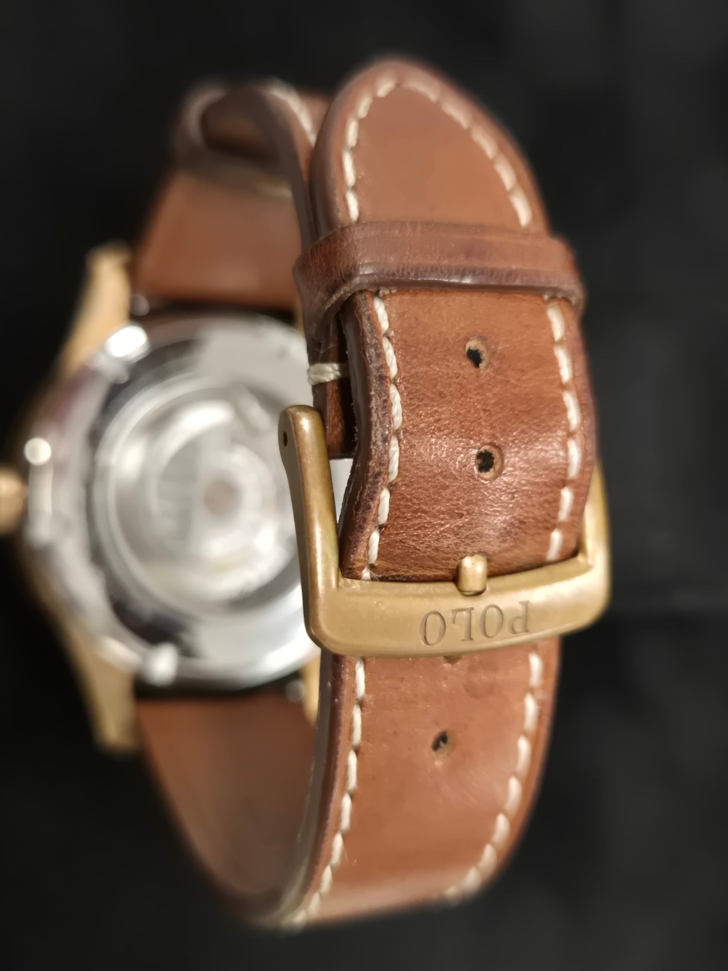 RALPH LAUREN 'THE POLO PLAYER' WATCH IN BOX