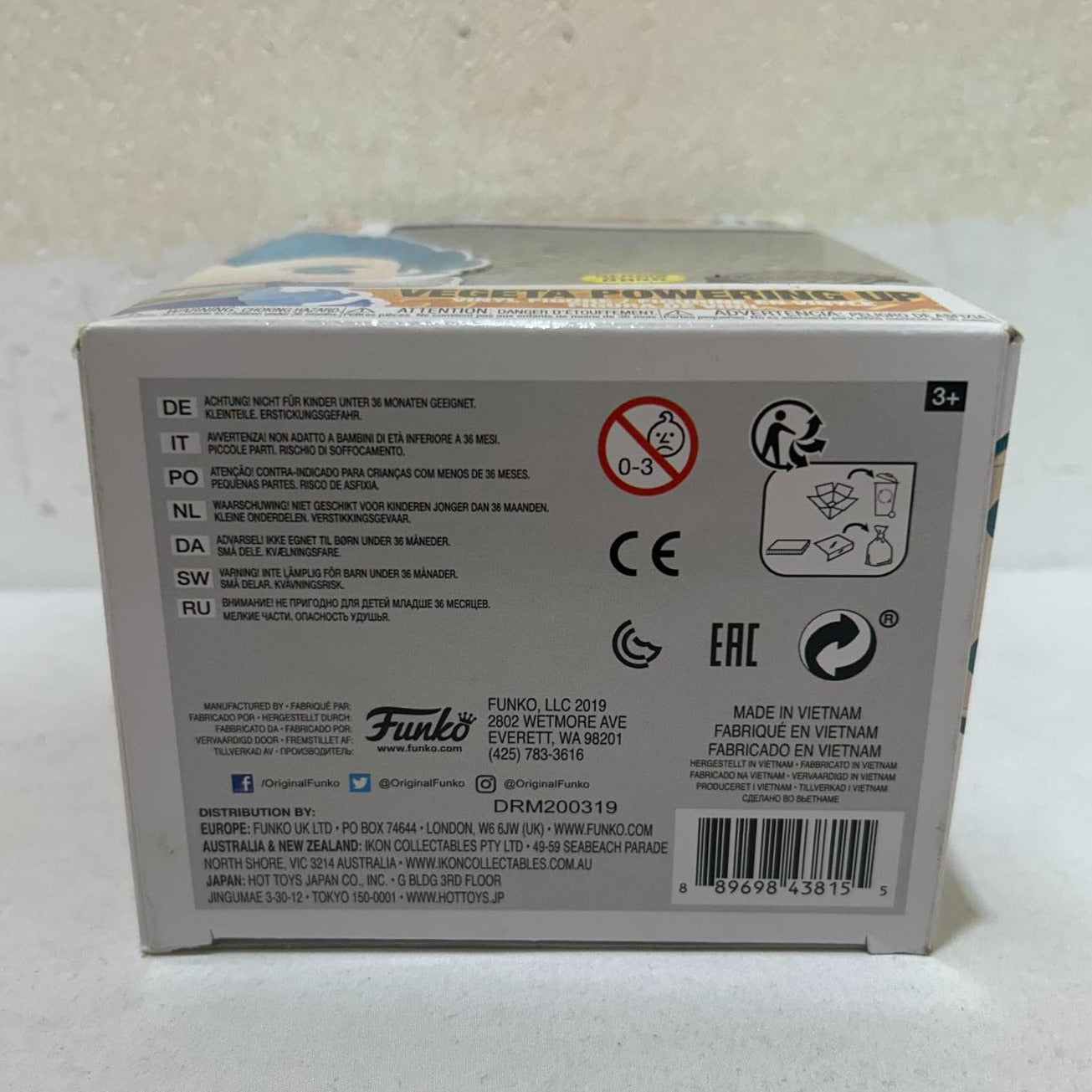 Funko Pop - Vegeta Powering Up - Dragonball - 713