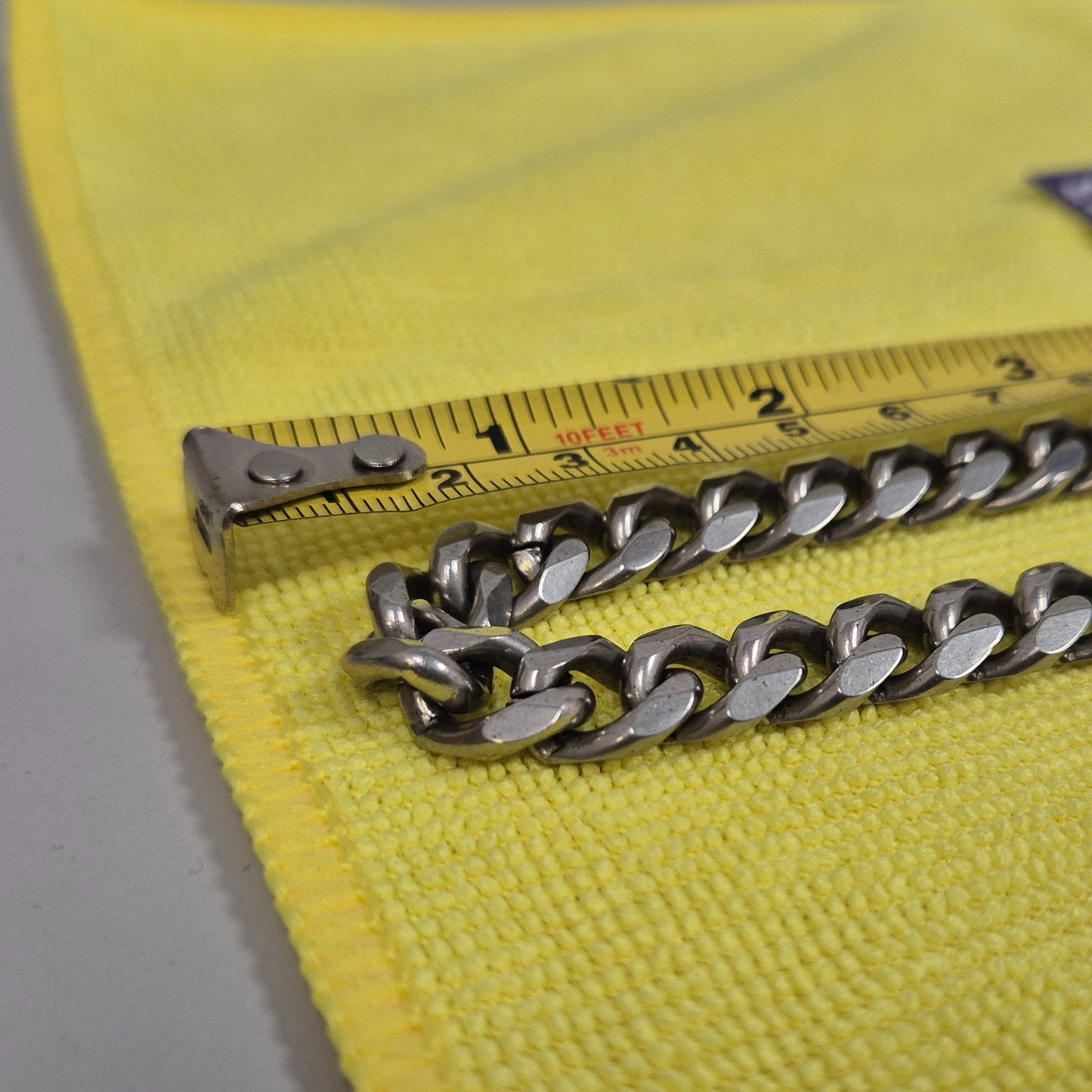 GUNMETAL CURB NECKLACE