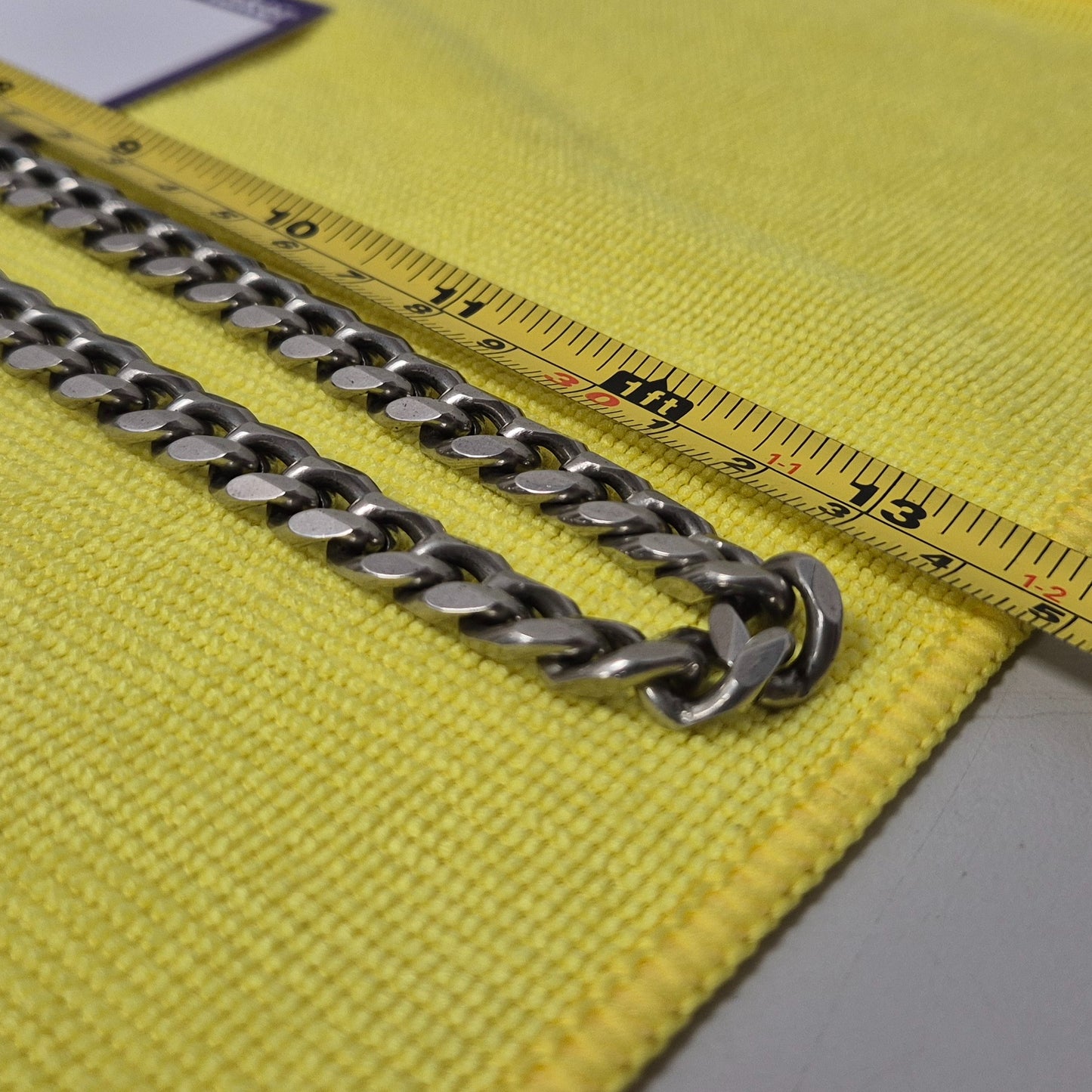 GUNMETAL CURB NECKLACE