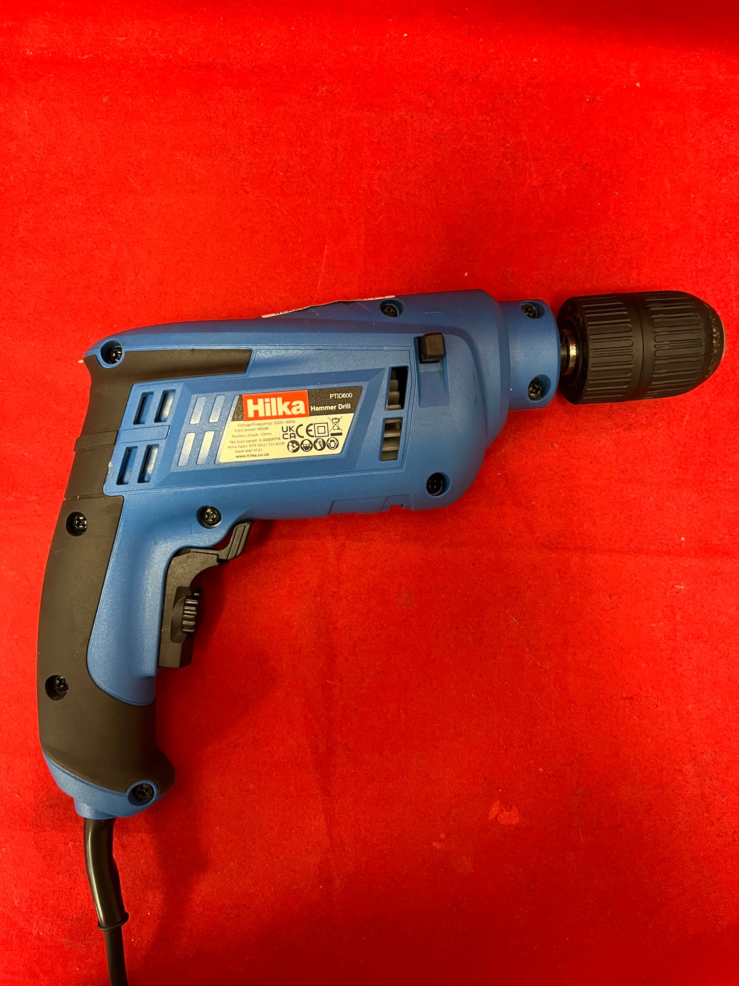 Hilka 600w Hammer Drill - PTID600